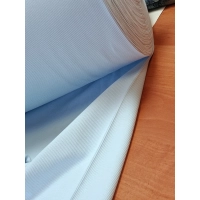 Ściągacz bawełniany prążek do wykończenia bluzy - błękitny